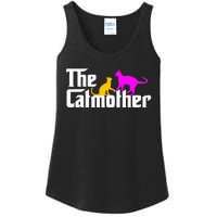 The Cat Mother Mother's Day Cat Owner Cat mom Gifts Ladies Essential Tank