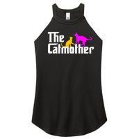 The Cat Mother Mother's Day Cat Owner Cat mom Gifts Women's Perfect Tri Rocker Tank