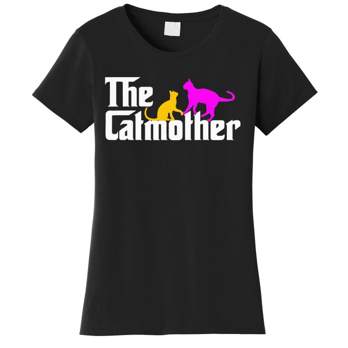 The Cat Mother Mother's Day Cat Owner Cat mom Gifts Women's T-Shirt