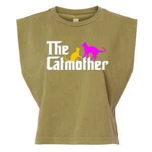 The Cat Mother Mother's Day Cat Owner Cat mom Gifts Garment-Dyed Women's Muscle Tee