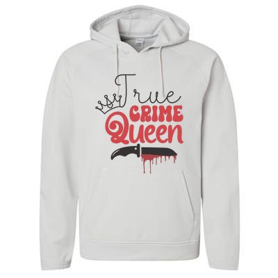 True Crime Murder Shows Performance Fleece Hoodie