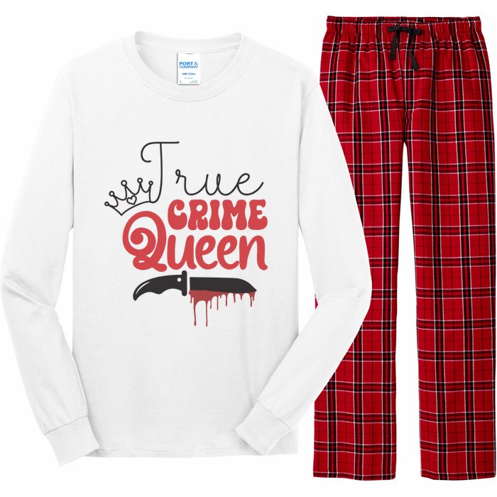 True Crime Murder Shows Long Sleeve Pajama Set