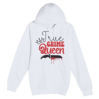 True Crime Murder Shows Premium Pullover Hoodie