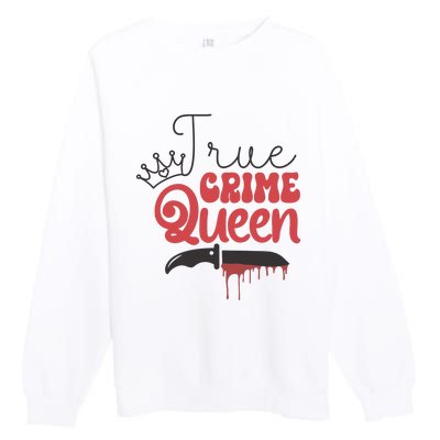 True Crime Murder Shows Premium Crewneck Sweatshirt