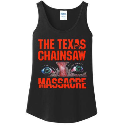 Texas Chainsaw Massacre SallyS Eyes And Jumbo Ladies Essential Tank