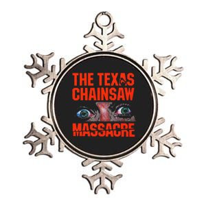 Texas Chainsaw Massacre SallyS Eyes And Jumbo Metallic Star Ornament