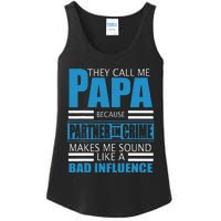 They Call Me Papa Because Partner In Crime Fathers Day Gift Ladies Essential Tank