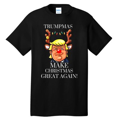 Trump Christmas MAGA Tall T-Shirt