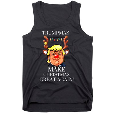 Trump Christmas MAGA Tank Top