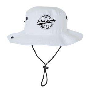 They Call Me Curling Legend I Play Chess On Ice Curling Gift Legacy Cool Fit Booney Bucket Hat