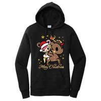 Tokidoki Christmas Merry Christmas Donutella Naughty Or Nice Long Sleeve Women's Pullover Hoodie