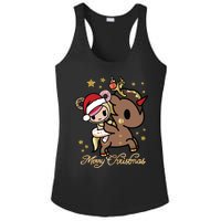 Tokidoki Christmas Merry Christmas Donutella Naughty Or Nice Long Sleeve Ladies PosiCharge Competitor Racerback Tank