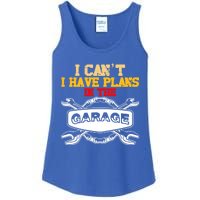 The Car Mechanic I Cant I Have Plans In The Garage Cute Gift Ladies Essential Tank