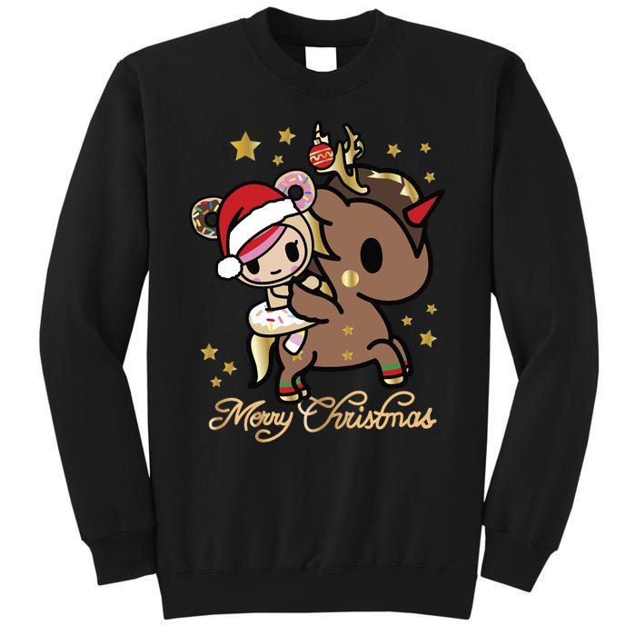 Tokidoki Christmas Merry Christmas Donutella Naughty Or Nice Long Sleeve Sweatshirt