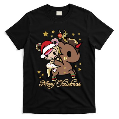Tokidoki Christmas Merry Christmas Donutella Naughty Or Nice Long Sleeve T-Shirt
