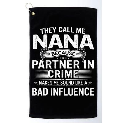 They Call Me Nana Mother's Day For Grandma Golf Towel