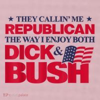 They Callin’ Me Republican The Way I Enjoy Both Dick & Bush 25L Jumbo Tote
