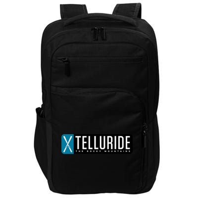 Telluride Colorado Mountain Ski Gift Impact Tech Backpack