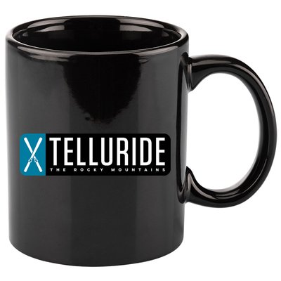 Telluride Colorado Mountain Ski Gift 11oz C Handle Ceramic Mug