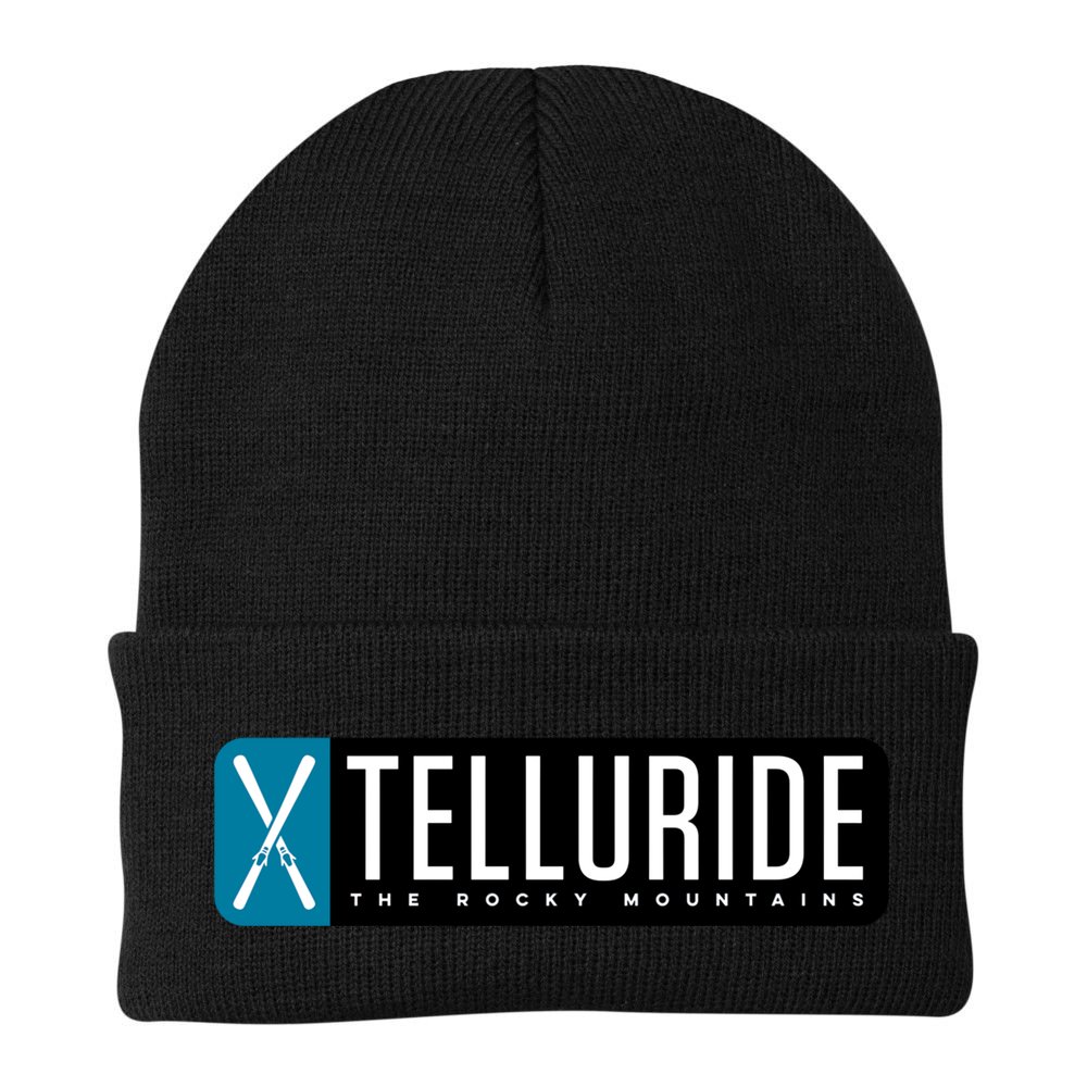 Telluride Colorado Mountain Ski Gift Beanie