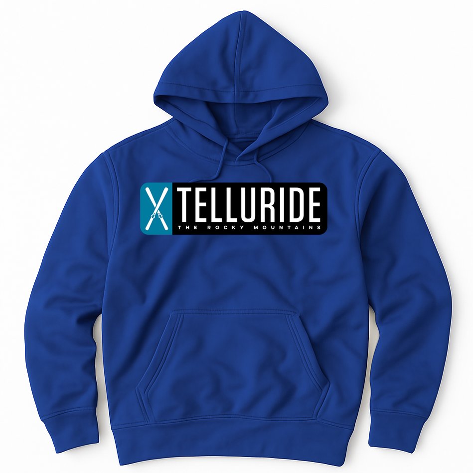 Telluride Colorado Mountain Ski Gift Hoodie