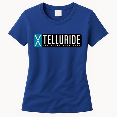 Telluride Colorado Mountain Ski Gift Womens T-Shirt