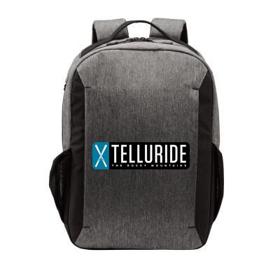 Telluride Colorado Mountain Ski Gift Vector Backpack