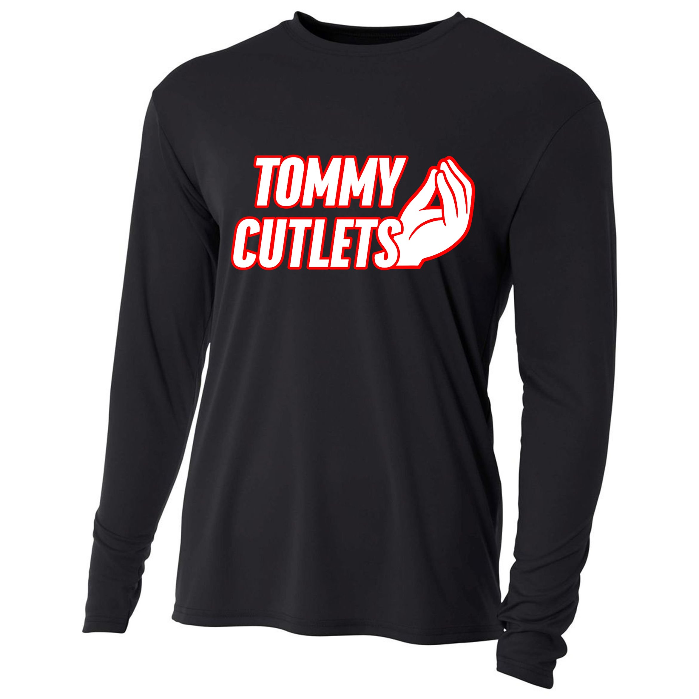 Tommy Cutlets New York Football Cooling Performance Long Sleeve Crew