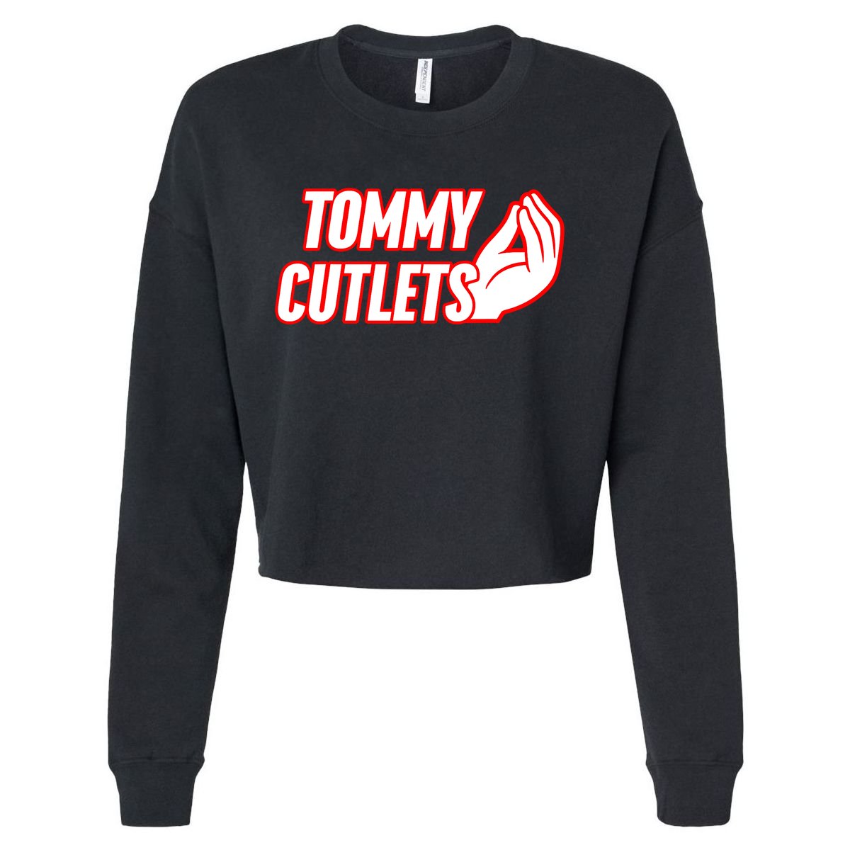 Tommy Cutlets New York Football Cropped Pullover Crew
