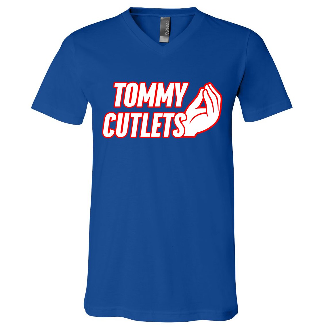 Tommy Cutlets New York Football V-Neck T-Shirt