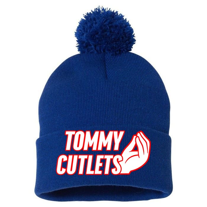 Tommy Cutlets New York Football Pom Pom 12in Knit Beanie