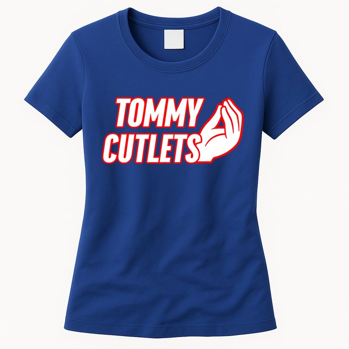 Tommy Cutlets New York Football Womens T-Shirt