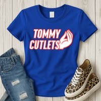 Tommy Cutlets New York Football Womens T-Shirt