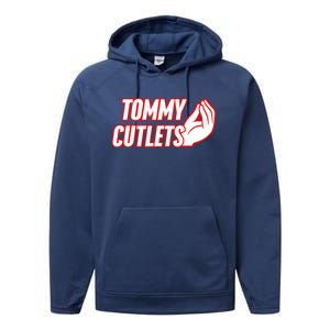 Tommy Cutlets New York Football Performance Fleece Hoodie