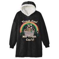 Trash Can Not Talker Can’T Hooded Wearable Blanket