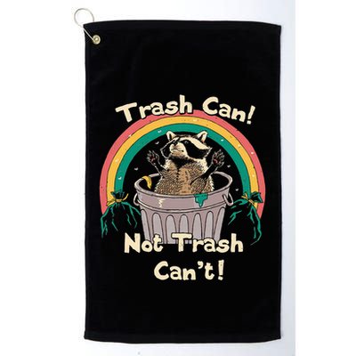 Trash Can Not Talker Can’T Golf Towel