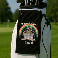 Trash Can Not Talker Can’T Golf Towel