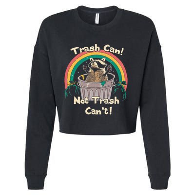 Trash Can Not Talker Can’T Cropped Pullover Crew