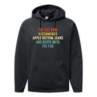 The CDC Now Recommends Apple Bottom Jeans And Boots Performance Fleece Hoodie