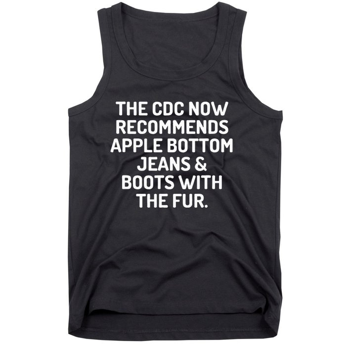 The Cdc Now Recommends Apple Bottom Jeans Tank Top