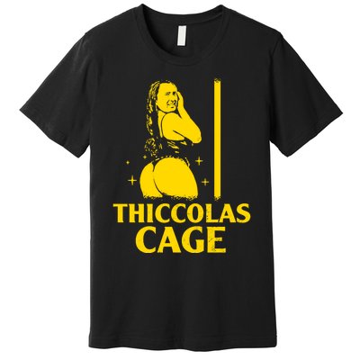 Thiccolas Cage Premium T-Shirt