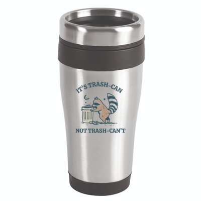 Trash Can Not Trash Cant Panda 16oz Travel Tumbler