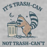 Trash Can Not Trash Cant Panda Ladies PosiCharge Tri-Blend Wicking Tank