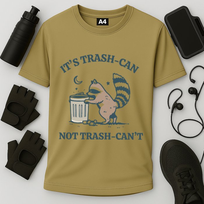 Trash Can Not Trash Cant Panda Performance Shirt