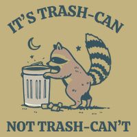 Trash Can Not Trash Cant Panda T-Shirt
