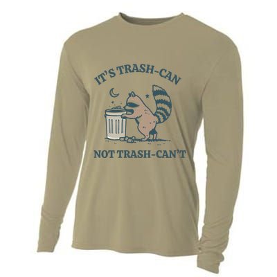 Trash Can Not Trash Cant Panda Cooling Performance Long Sleeve Crew