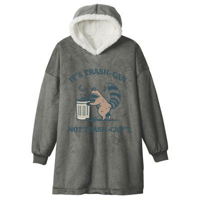 Trash Can Not Trash Cant Panda Hooded Wearable Blanket