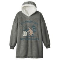 Trash Can Not Trash Cant Panda Hooded Wearable Blanket