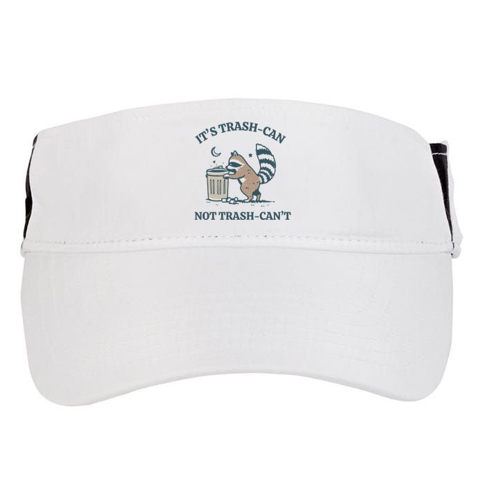 Trash Can Not Trash Cant Panda Adult Drive Performance Visor