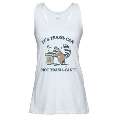 Trash Can Not Trash Cant Panda Ladies Essential Flowy Tank